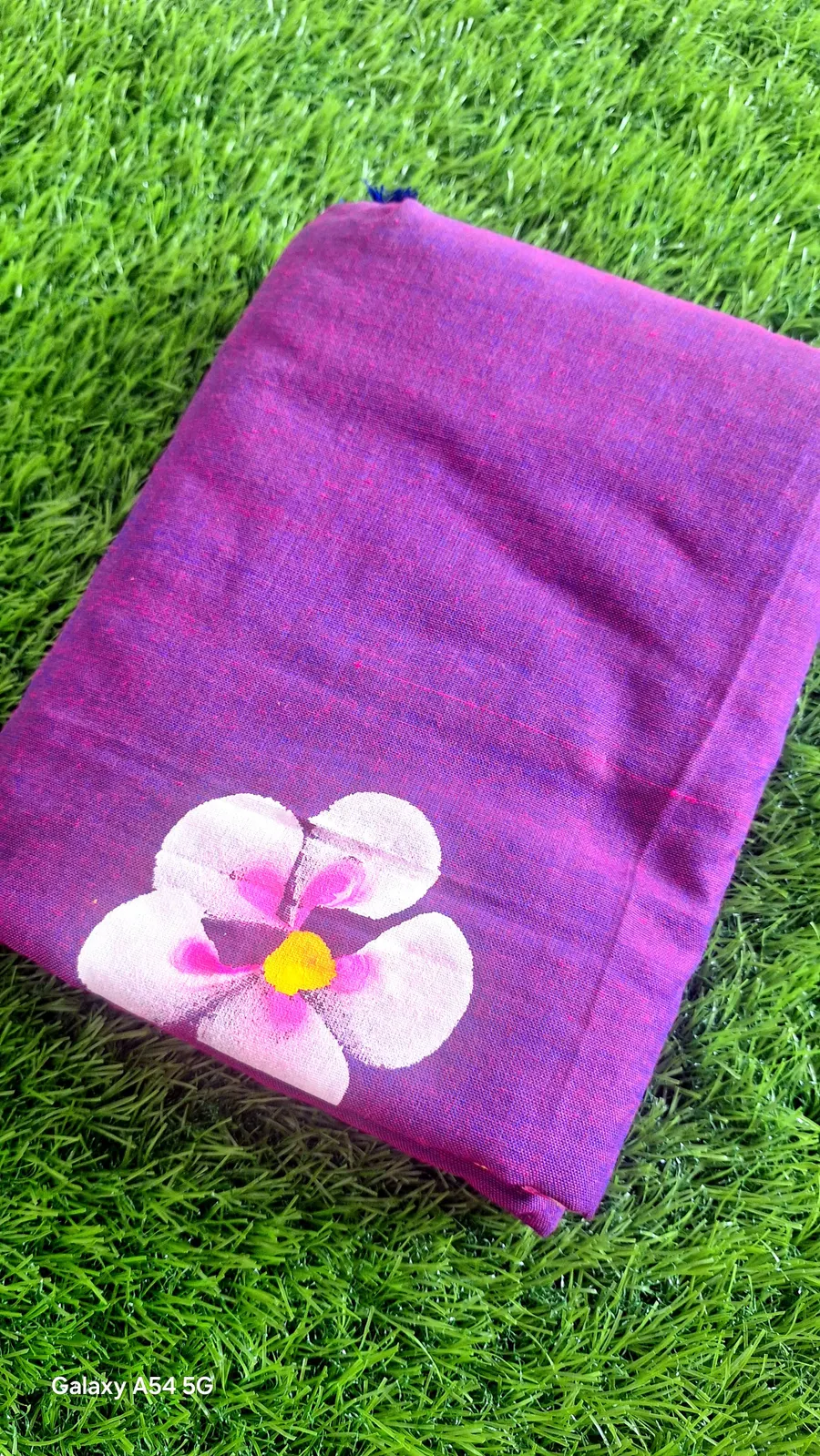 Khadi Cotton With Hand Painted Elegant Saree